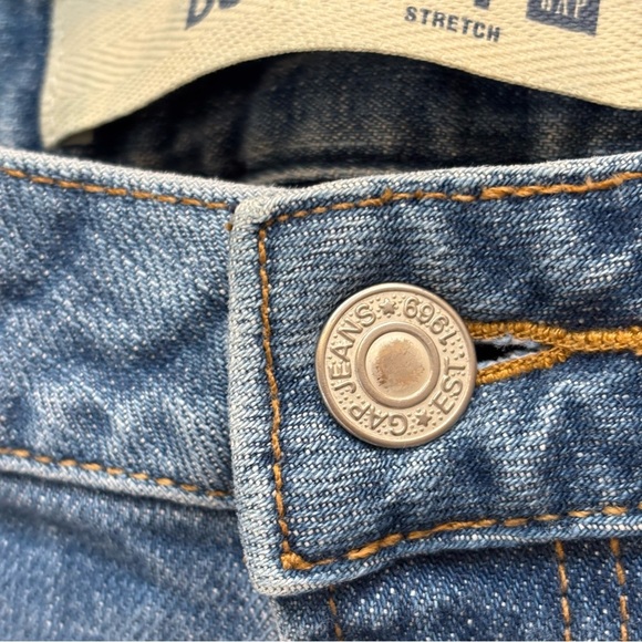 GAP Vintage Y2K Boot Cut Stretch Denim Blue Jeans Mid Rise Medium Wash Size 8R - Picture 6 of 10